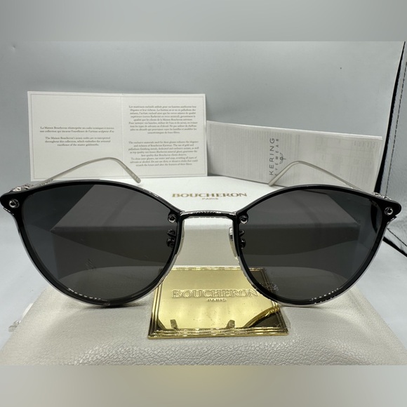 🏆Boucheron BC0119S 002‼️Size 61-15-135 Made in France 🇫🇷 100% authentic. - Picture 4 of 16